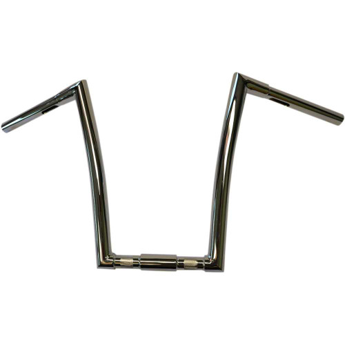 TODD'S CYCLE 06013572 Todd'S Cycle Handlebar - Strip - Springer - 1-1/4" - 14" Rise - Chrome 0601-3572