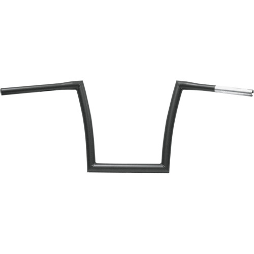 TODD'S CYCLE 06012807 Todd'S Cycle Handlebar - Strip - Fat Bobber - 1-1/4" - 12" Rise - Flat Black 0601-2807