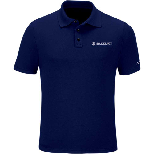 FACTORY EFFEX 2585408 Factory Effex Suzuki Polo Shirt - Navy - 2Xl 25-85408