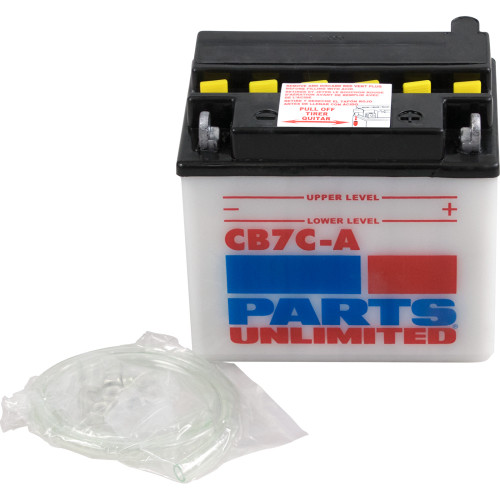 Parts Unlimited Battery - Yb7C-A Parts Unlimited Battery - Yb7C-A