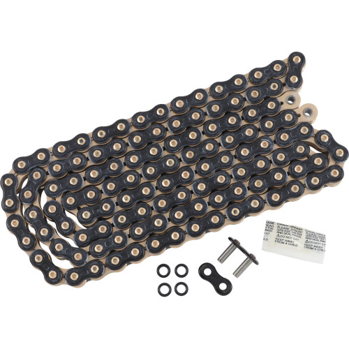 Threed 520 Z - Drive Chain - 120 Links - Black/Gold 520Z3D-120Kg
