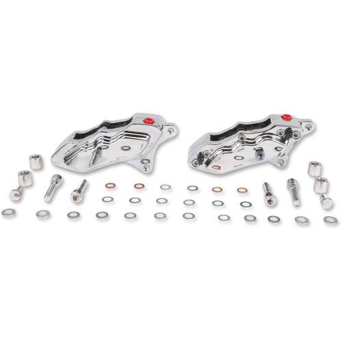 HAWG HALTERS FKDDCC6018D Hawg Halters 6-Piston Dual Disc Caliper - '08+ Fkddcc6018D