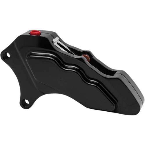 HAWG HALTERS LHSAB6013 Hawg Halters 6-Piston Caliper - Front - Black - 13" Lhsab6013