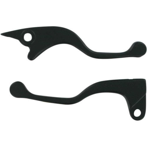 PARTS UNLIMITED 44-2106 Levers - Shortys - Black