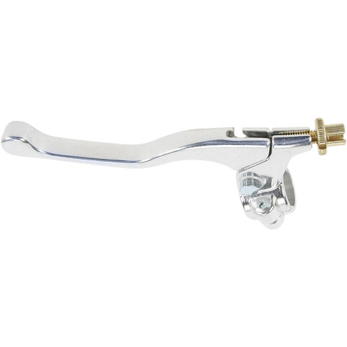 Parts Unlimited Lever Assembly - Left Hand - Shorty - Yamaha - Silver Parts Unlimited Lever Assembly - Left Hand - Shorty - Yamaha - Silver