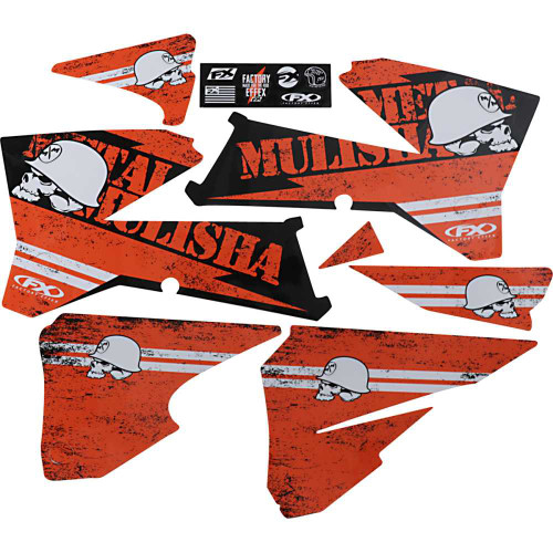 FACTORY EFFEX 2311522 Factory Effex Metal Mulisha Graphic Kit - Ktm 23-11522