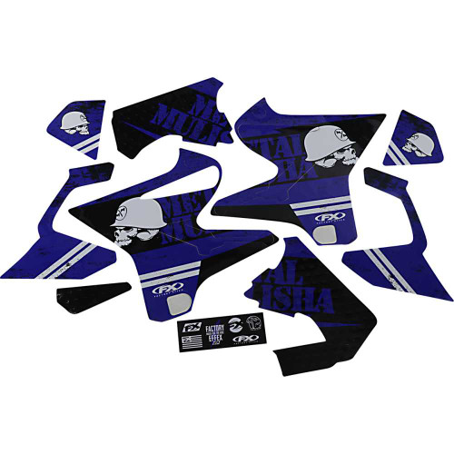 FACTORY EFFEX 2311218 Factory Effex Metal Mulisha Graphic Kit - Yamaha 23-11218