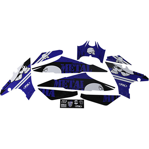 Factory Effex Metal Mulisha Graphic Kit - Yamaha 23-11234