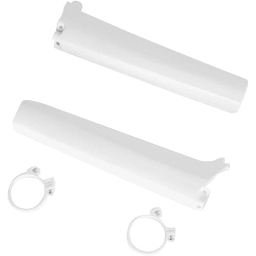 UFO SU02943041 Fork Tube Protectors - White - Rm - '92-'93 Su02943041