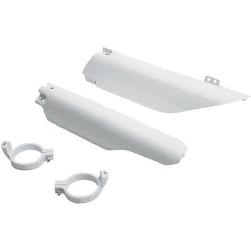 Ufo Fork Tube Protectors - White - Suz - '04-'05 Su03998-041