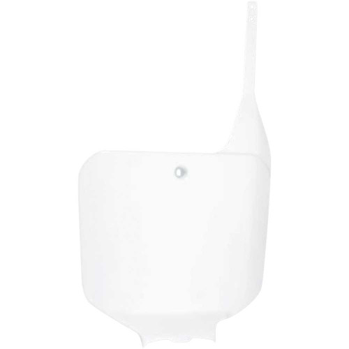UFO HO02674041 Front Number Plate - White Ho02674041