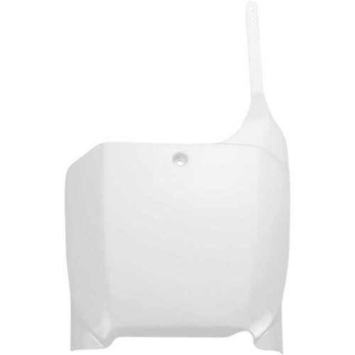 UFO HO03666041 Front Number Plate - White Ho03666041