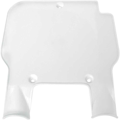 UFO KA02720047 Front Number Plate - White Ka02720047
