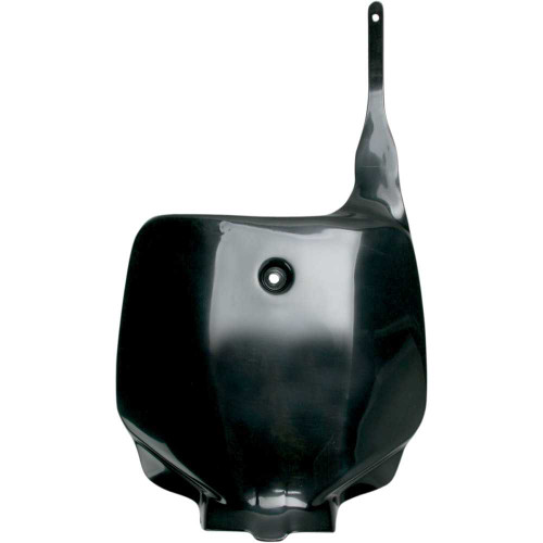 UFO KA03712001 Ufo Front Number Plate - Black Ka03712-001