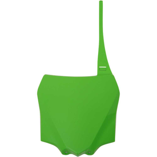 UFO KA04730026 Ufo Front Number Plate - Kx Green Ka04730-026