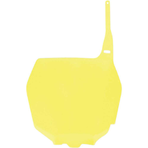 UFO SU03989102 Front Number Plate - Yellow Su03989102