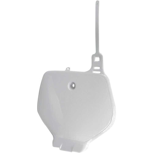 UFO YA02853046 Front Number Plate - White Ya02853046