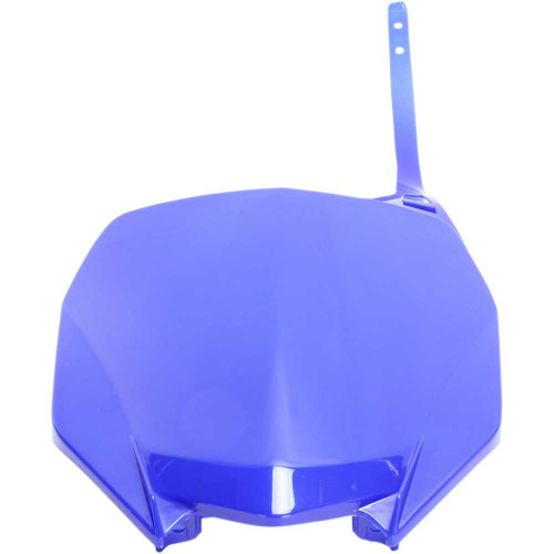 UFO YA04860089 Ufo Front Number Plate - Reflex Blue Ya04860-089