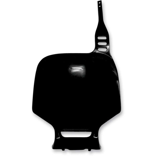 UFO YA02874001 Ufo Front Number Plate - Black Ya02874-001