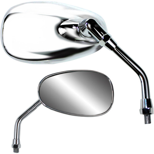 Parts Unlimited Mirror - American-Style - Chrome