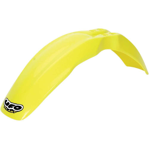 UFO SU03925102 Front Fender - Fluorescent Yellow Su03925-102