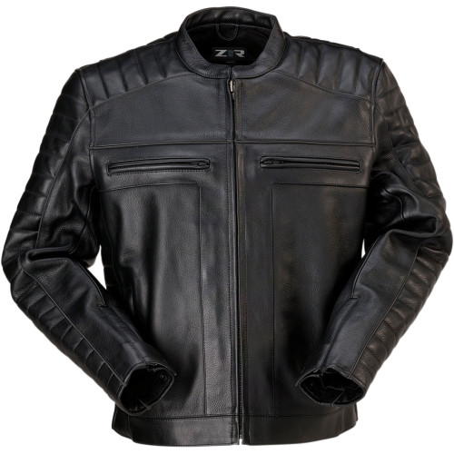 Z1R Artillery Leather Jacket - Black - 3Xl