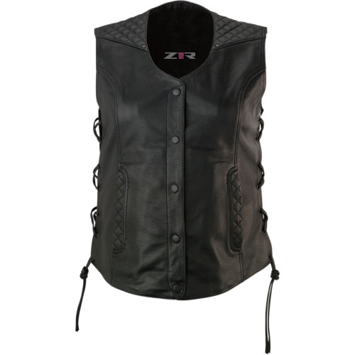 Z1R Women'S Gaucha Vest - Black - Xl