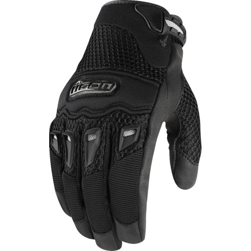 Icon Twenty-Niner Ce Gloves - Black - 4Xl