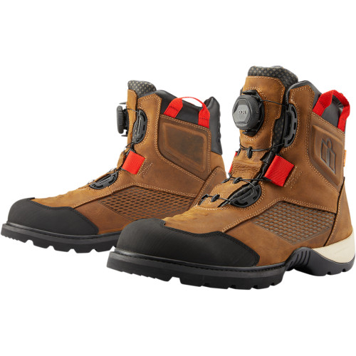 Icon Stormhawk Boots - Brown - Size 10