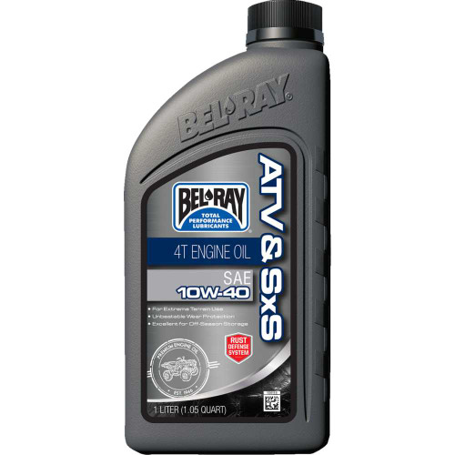 BEL-RAY 99050B1LW Bel-Ray Atv & Sxs Mineral Oil 10W-40 - 1L 99050-B1Lw