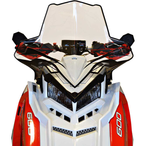 POWERMADD 11640 Powermadd Windshield - Tall - 20.5" - Polaris 11640