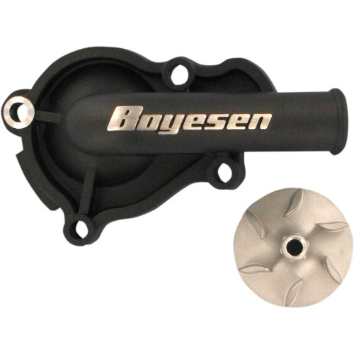 BOYESEN WPK06B Boyesen Impeller/Waterpump Cover - Black - Honda Wpk-06B
