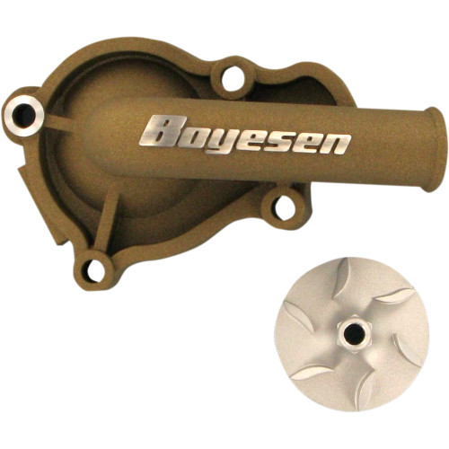 Boyesen Impeller/Waterpump Cover - Magnesium - Honda Wpk-06M