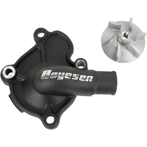 Boyesen Impeller/Waterpump Cover - Black - Honda Wpk-07Ab