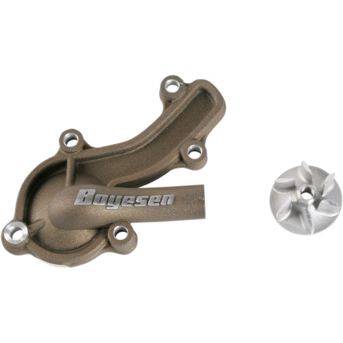 Boyesen Impeller/Waterpump Cover - Magnesium - Honda Wpk-09M