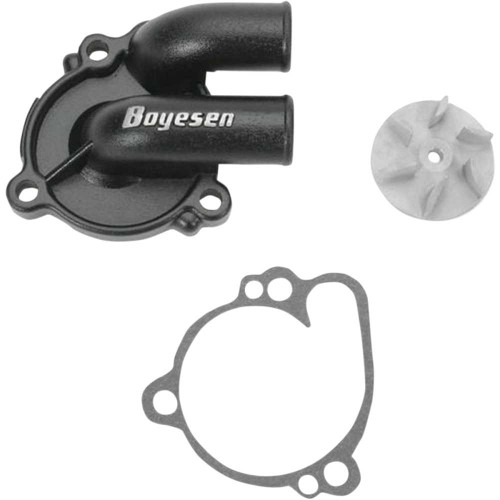 BOYESEN WPK10B Boyesen Impeller/Waterpump Cover - Black - Kawasaki/Suzuki Wpk-10B