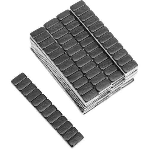 K&L SUPPLY 328090 K&L Supply Wheel Weights - Rectangle - Adhesive Stick-On - Black - 360 Pack 32-8090