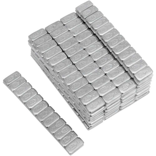 K&L SUPPLY 328087 K&L Supply Wheel Weights - Rectangle - Adhesive Stick-On - Chrome - 360 Pack 32-8087