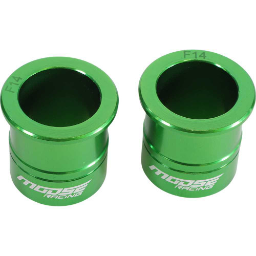MOOSE RACING W162305GN Moose Racing Fast Wheel Spacer - Front - Green - Kawasaki W16-2305Gn