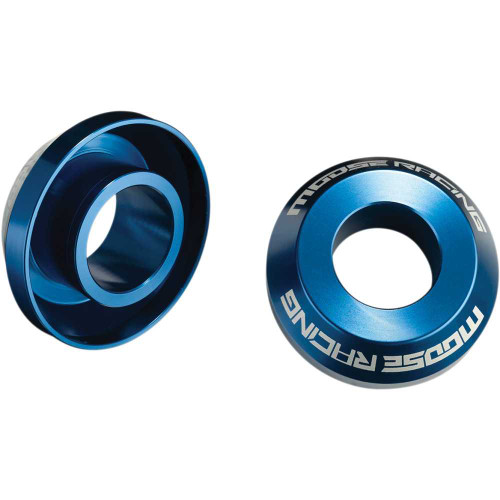 MOOSE RACING W164301L Moose Racing Fast Wheel Spacer - Rear - Blue - Yamaha W16-4301L