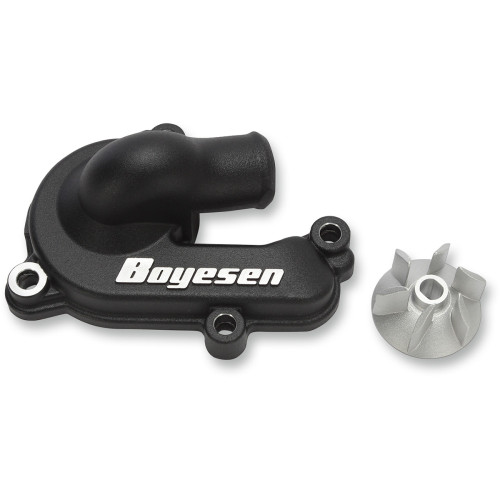 Boyesen Impeller/Waterpump Cover - Black - Gas Gas/Husqvarna/Ktm Wpk-44Ab