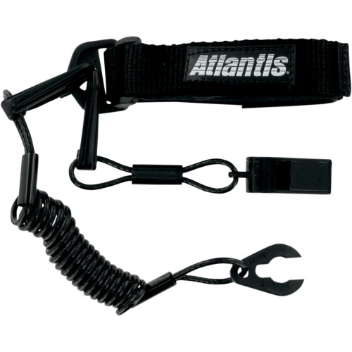 Atlantis Lanyard With Whistle - Yamaha - Black A8130Pfw