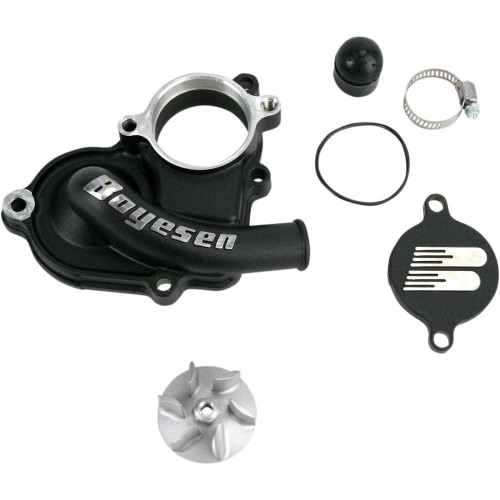BOYESEN WPK26AB Boyesen Impeller/Waterpump Cover - Black - Suzuki Wpk-26Ab