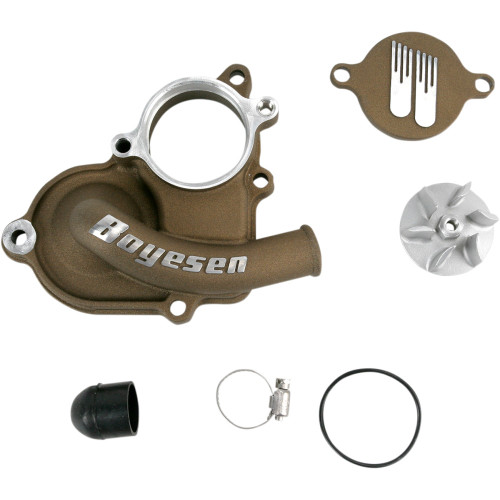 Boyesen Impeller/Waterpump Cover - Magnesium - Suzuki Wpk-26Am