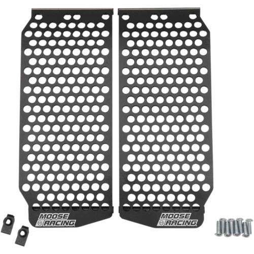 MOOSE RACING 12150 Moose Racing Radiator Guards - Black - Yamaha 12-150