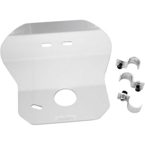 MOOSE RACING 217 Moose Racing Skid Plate - Silver - Kawasaki - Kdx 200/220 217