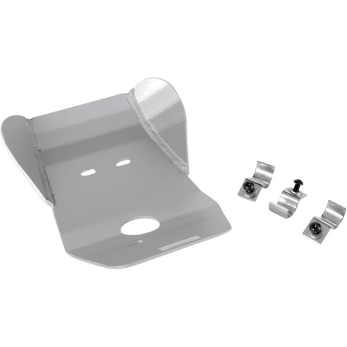 Moose Racing Skid Plate - Silver - Honda - Cr 80/85 100