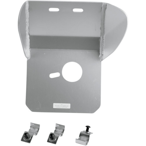 Moose Racing Skid Plate - Silver - Yamaha - Yz 125 245