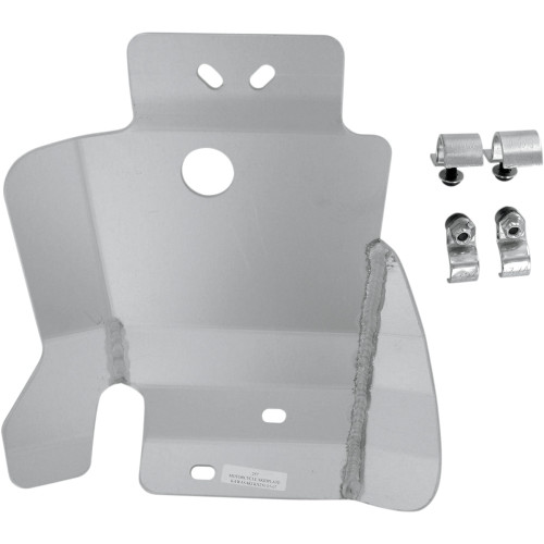 Moose Racing Skid Plate - Silver - Kawasaki - Kx 250 257