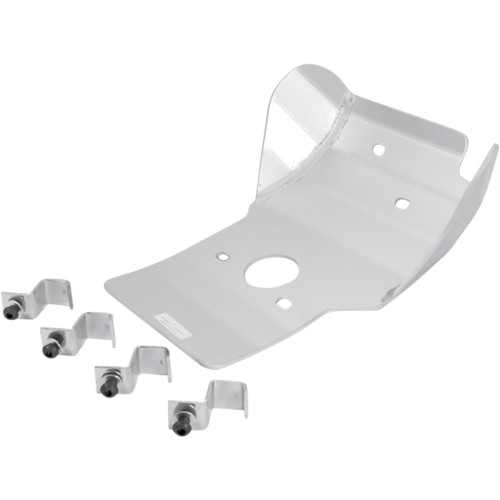 Moose Racing Skid Plate - Silver - Honda - Cr250R 452